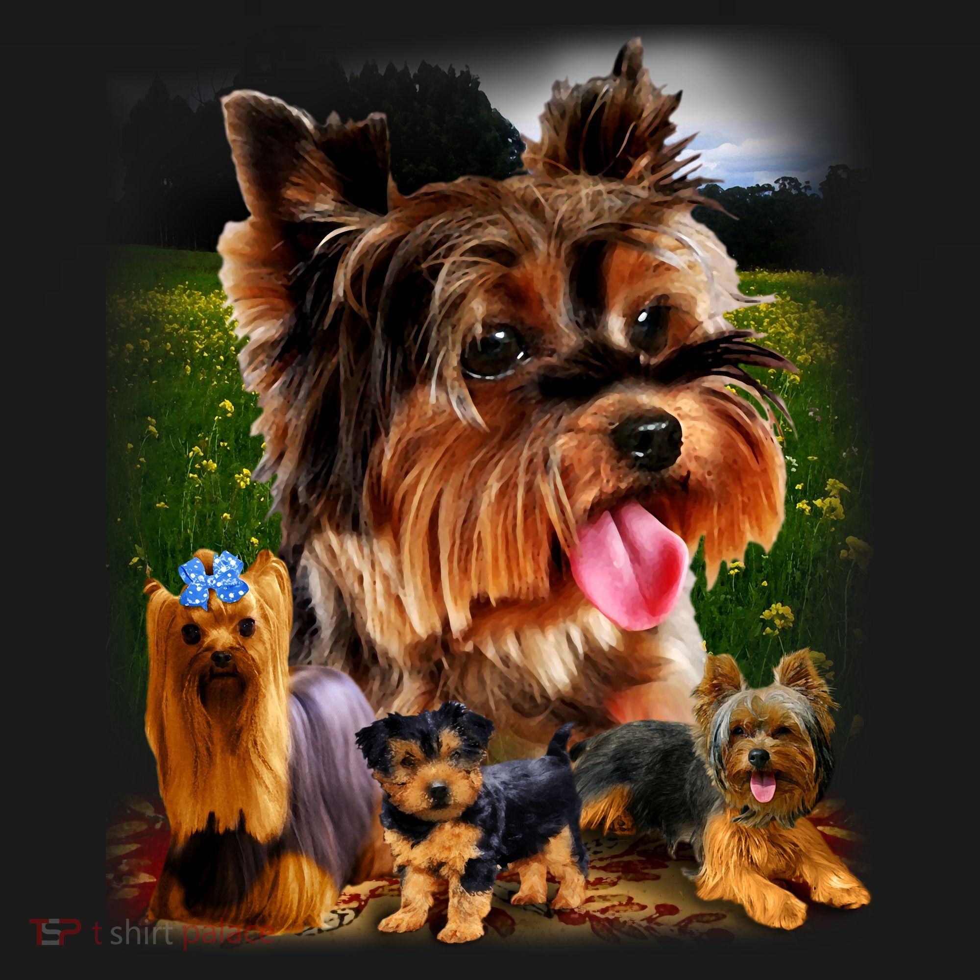 Yorkshire Terrier USA-Made Doggie Bandana