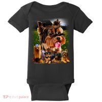 Yorkshire Terrier Baby Bodysuit thumb 0