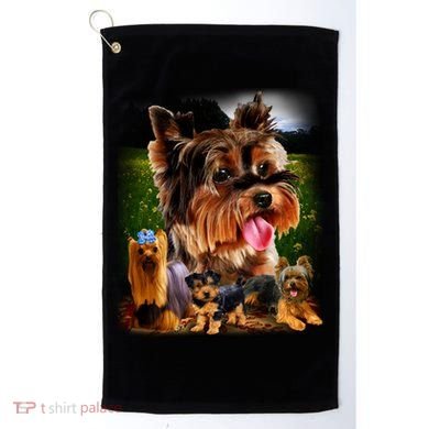 Yorkshire Terrier Golf Towel