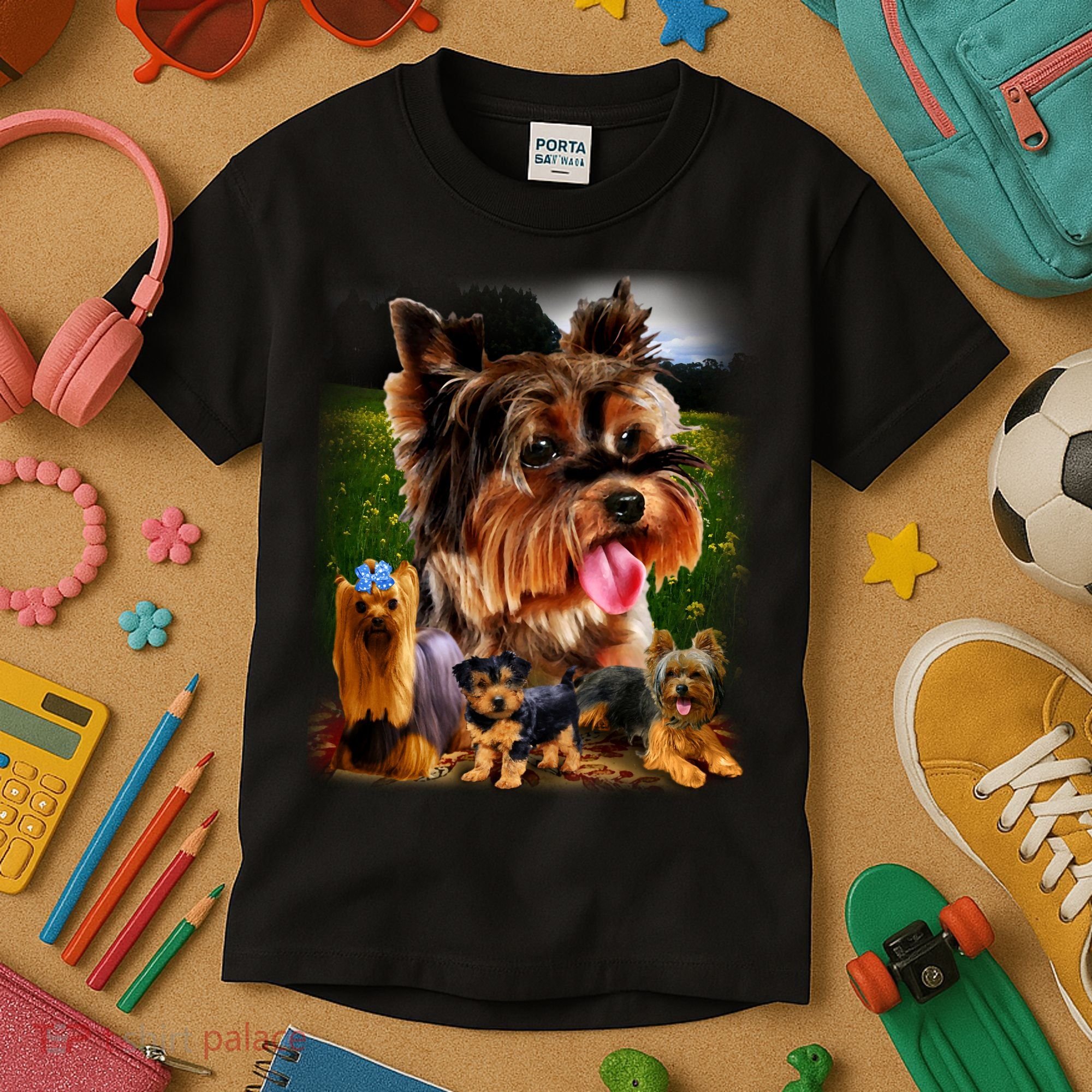 Yorkshire Terrier Kids T-Shirt