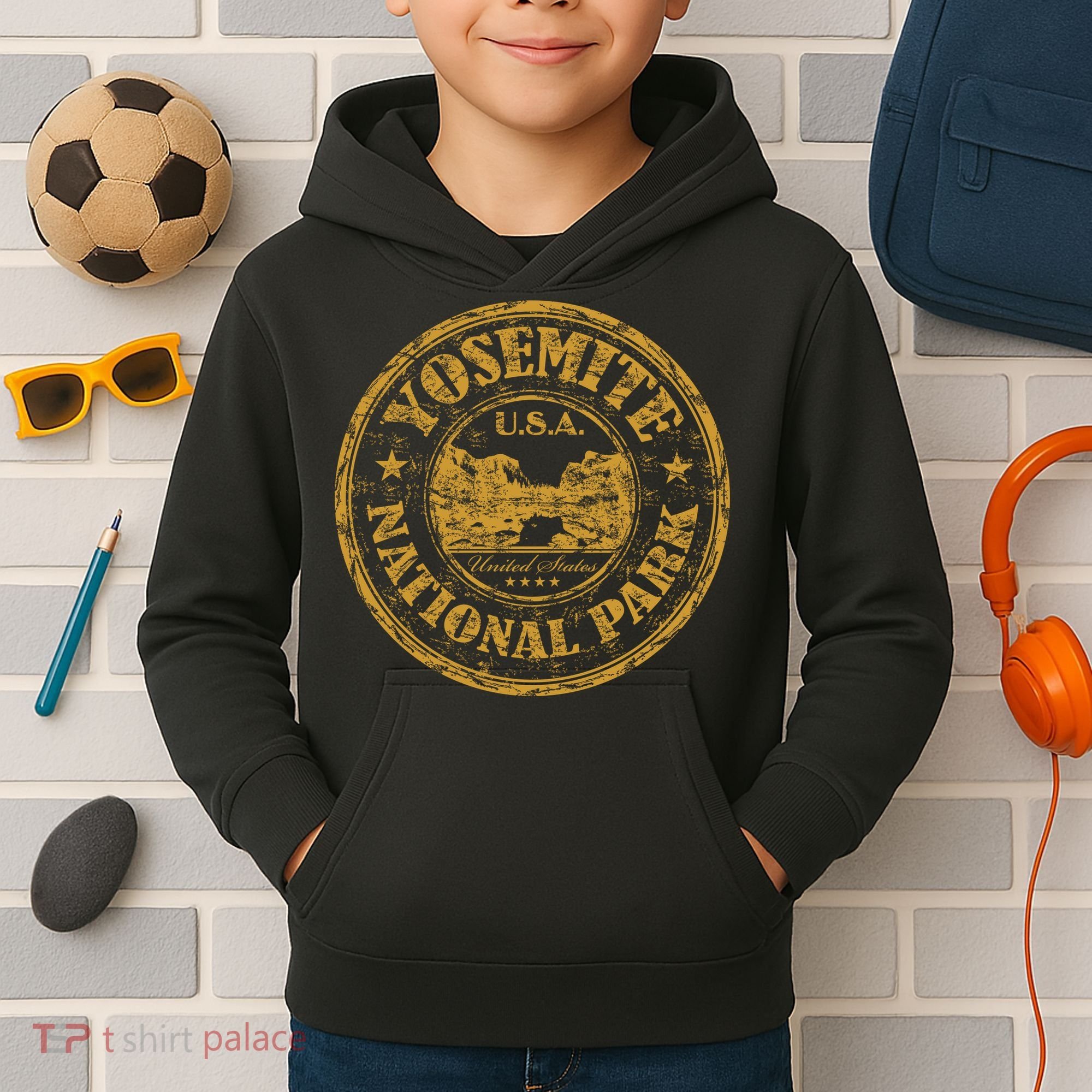 Yosemite National Park Kids Hoodie