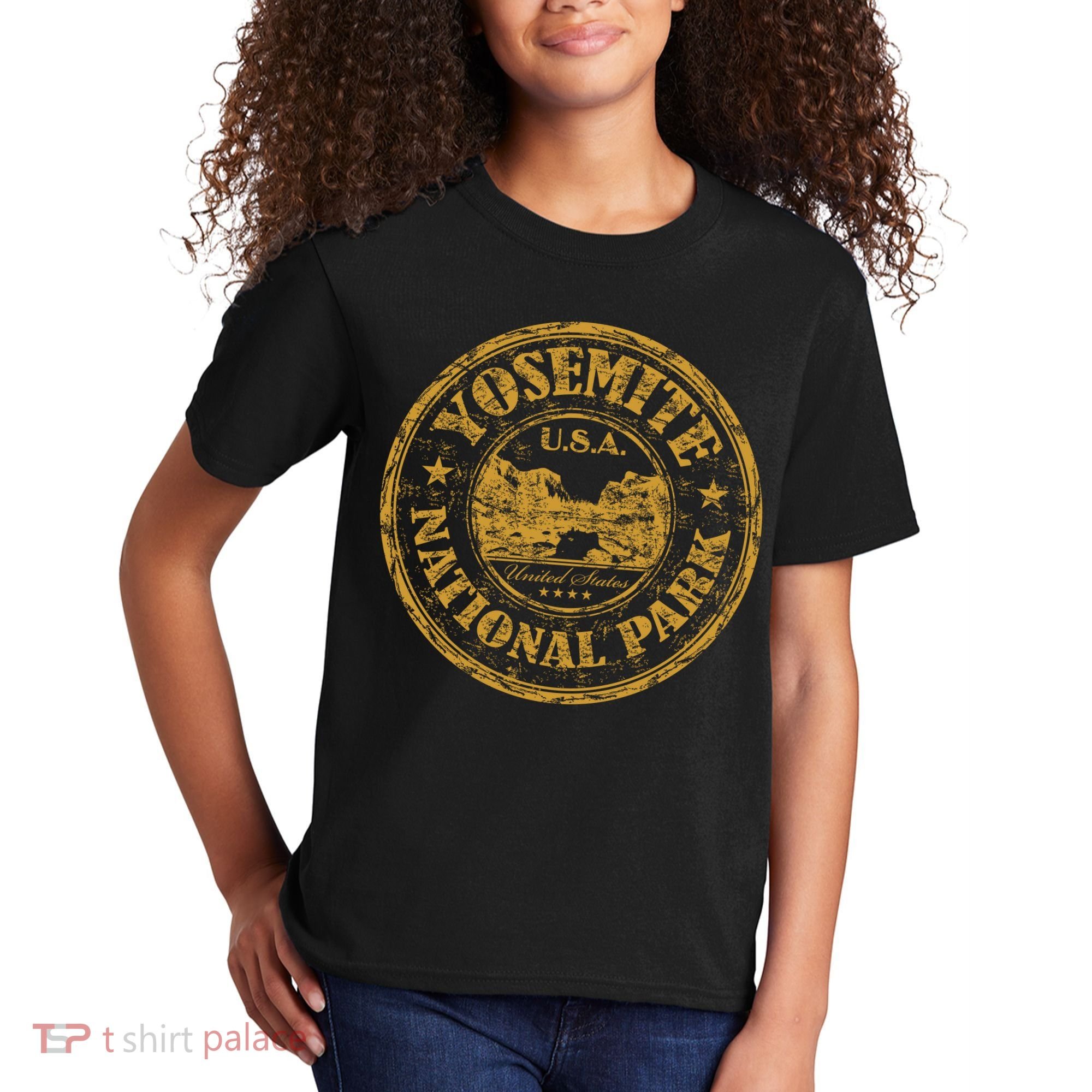 Yosemite National Park Kids T-Shirt