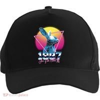 Year Of The Rabbit – Chinese Zodiac – Synthwave Style Five-Panel Snapback Cap thumb 0