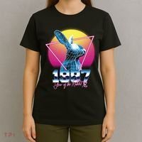 Year Of The Rabbit – Chinese Zodiac – Synthwave Style T-Shirt thumb 4