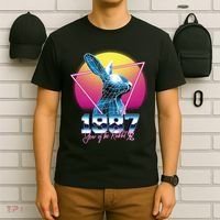 Year Of The Rabbit – Chinese Zodiac – Synthwave Style T-Shirt thumb 6