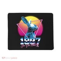 Year Of The Rabbit – Chinese Zodiac – Synthwave Style Mousepad thumb 0