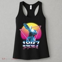 Year Of The Rabbit – Chinese Zodiac – Synthwave Style Women's Tank Top thumb 3