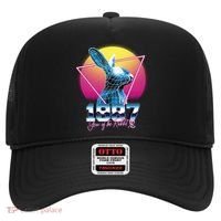 Year Of The Rabbit – Chinese Zodiac – Synthwave Style Hat thumb 0