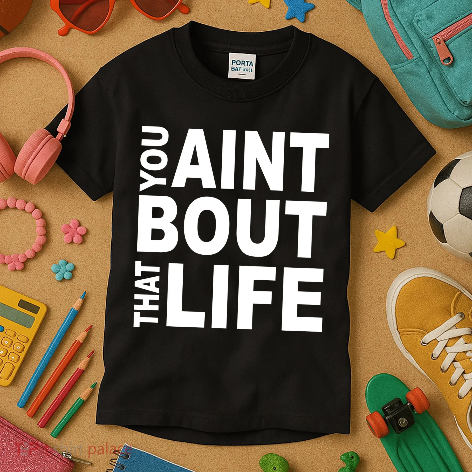 You Aint Bout That Life Kids T-Shirt