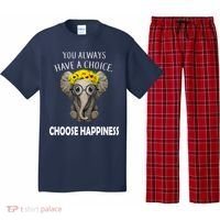 You Always Have A Choice Choose Happiness Pajama Set thumb 0