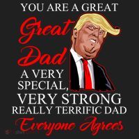 You Are a Great Dad Donald Trump Father's Day Women's Sweatshirt thumb 2