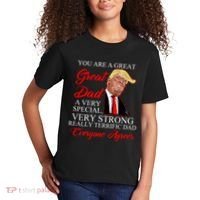 You Are a Great Dad Donald Trump Father's Day Kids T-Shirt thumb 2