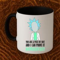 You Are A Piece Of Shit And I Can Prove It Mathematically Coffee Mug thumb 2