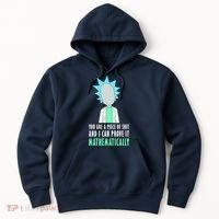 You Are A Piece Of Shit And I Can Prove It Mathematically Hoodie thumb 0