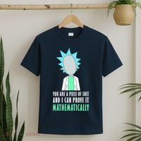 You Are A Piece Of Shit And I Can Prove It Mathematically T-Shirt thumb 2