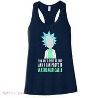 You Are A Piece Of Shit And I Can Prove It Mathematically Women's Tank Top thumb 0
