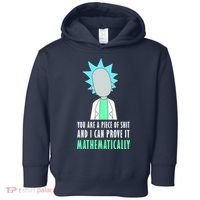 You Are A Piece Of Shit And I Can Prove It Mathematically Toddler Hoodie thumb 0