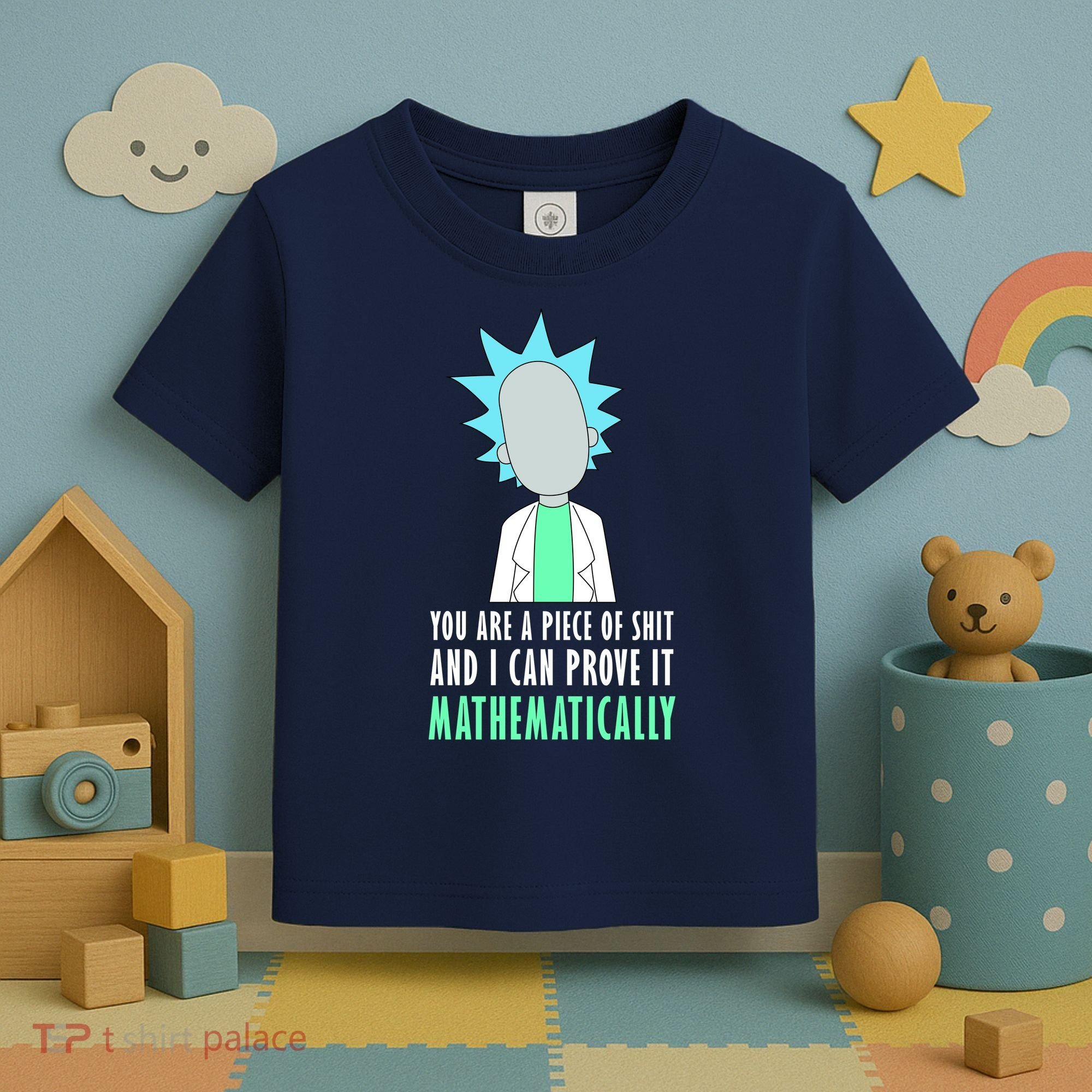 You Are A Piece Of Shit And I Can Prove It Mathematically Toddler T-Shirt