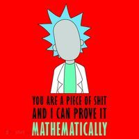 You Are A Piece Of Shit And I Can Prove It Mathematically Santa Hat thumb 1