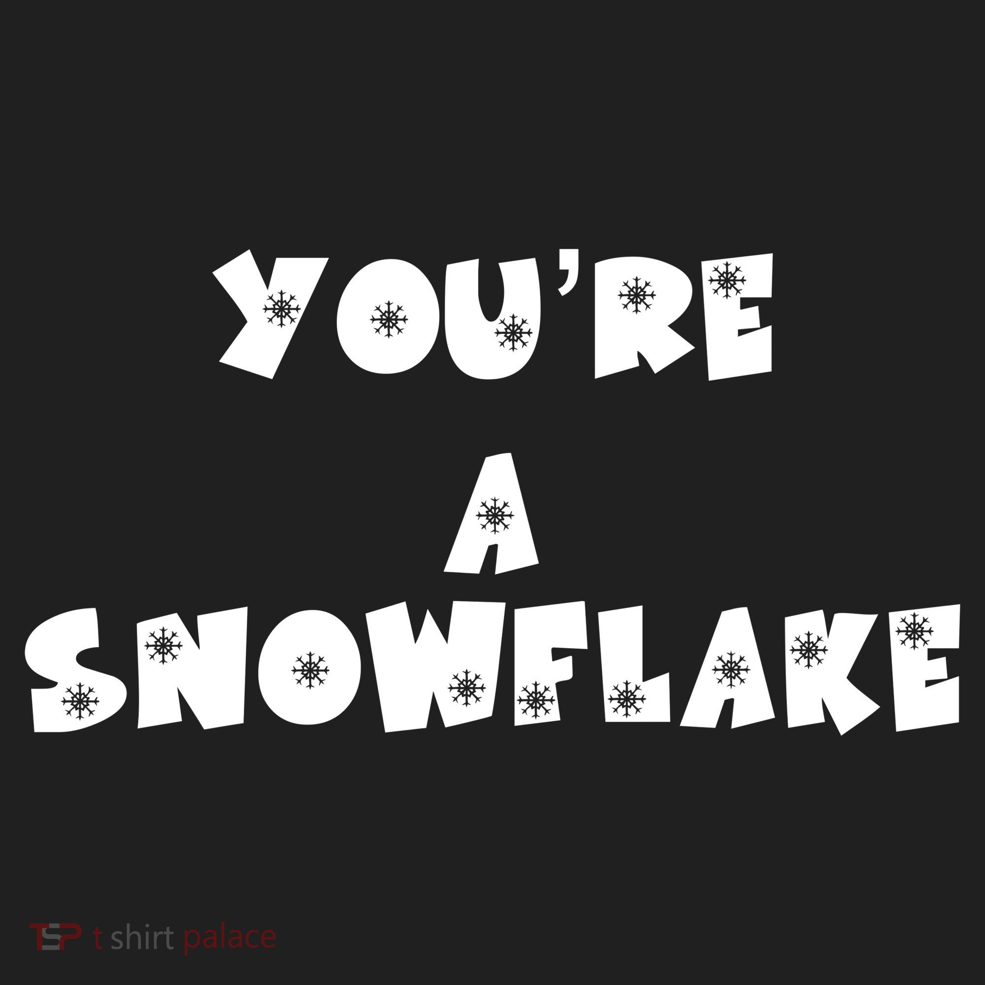 You are a Snowflake - Pro Donald Trump Golf Towel