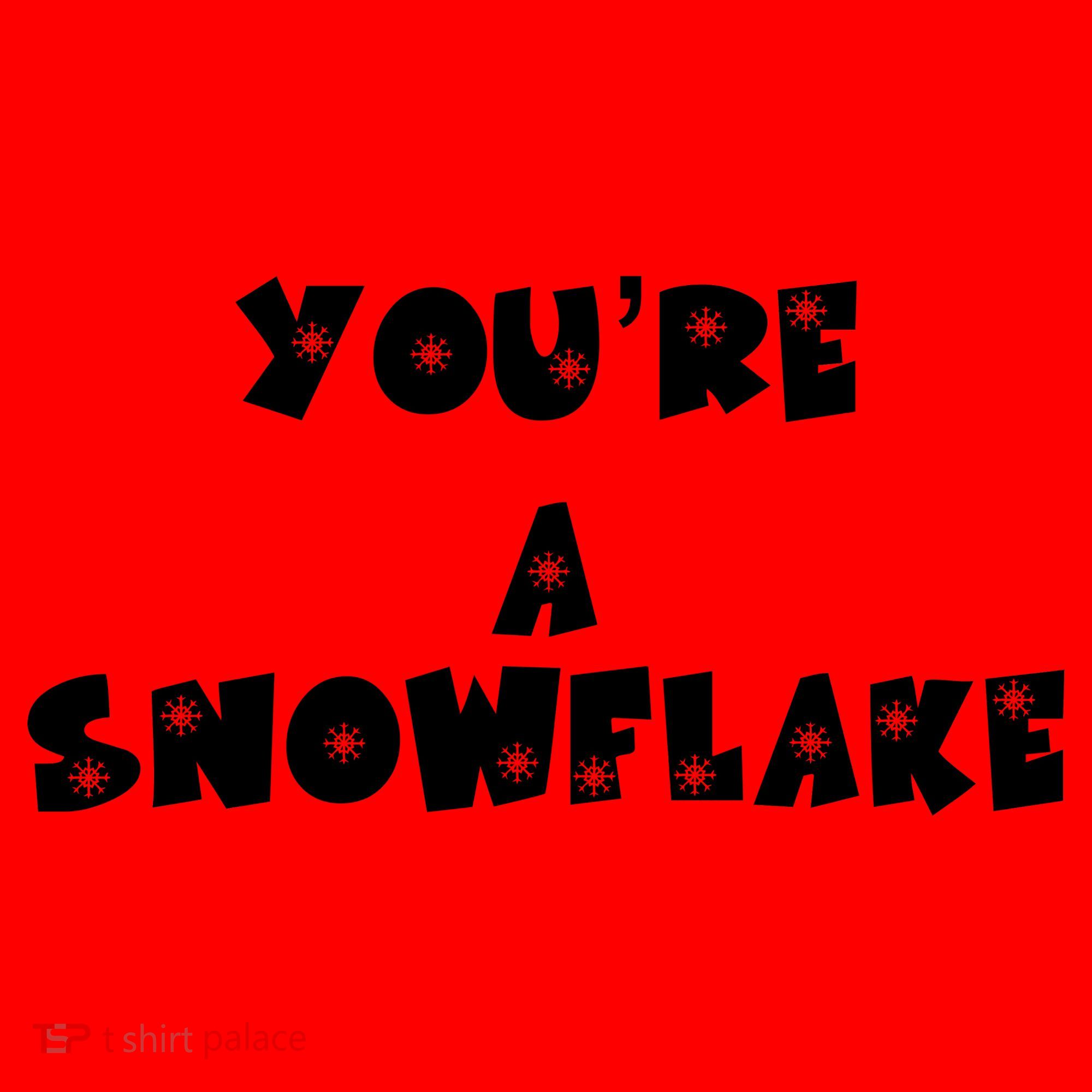 You are a Snowflake - Pro Donald Trump Santa Hat