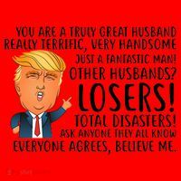 You Are A Truly Great Husband Donald Trump Santa Hat thumb 1