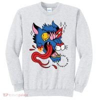 You Are Distorted Funny Wolf Sweatshirt thumb 0