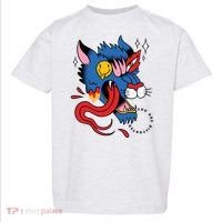You Are Distorted Funny Wolf Toddler T-Shirt thumb 0