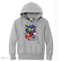 You Are Distorted Funny Wolf Kids Hoodie thumb 0