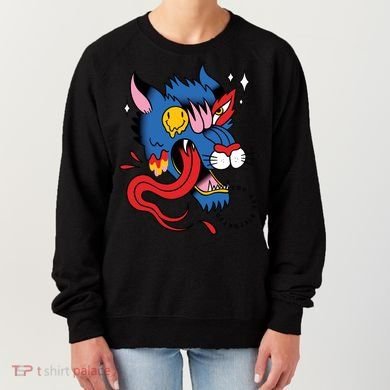 You Are Distorted Funny Wolf Women's Sweatshirt