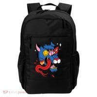 You Are Distorted Funny Wolf Backpack thumb 0