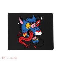 You Are Distorted Funny Wolf Mousepad thumb 0
