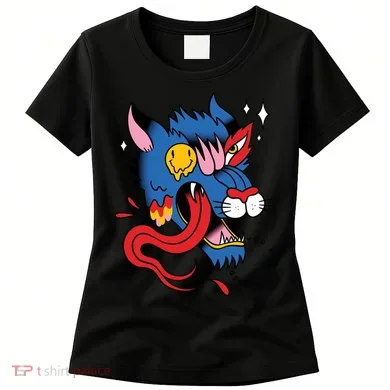 You Are Distorted Funny Wolf Women's T-Shirt