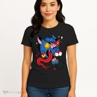You Are Distorted Funny Wolf Women's T-Shirt thumb 4