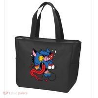 You Are Distorted Funny Wolf Tote Bag thumb 3