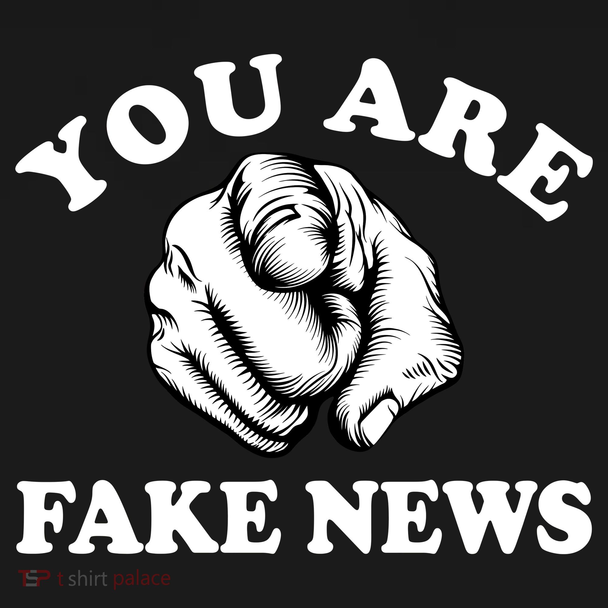 You Are Fake News Funny Trump Political Women's Tank Top