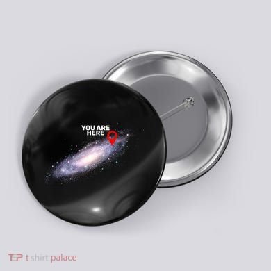 You are Here Galaxy Button