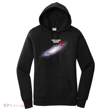 You are Here Galaxy Women's Hoodie