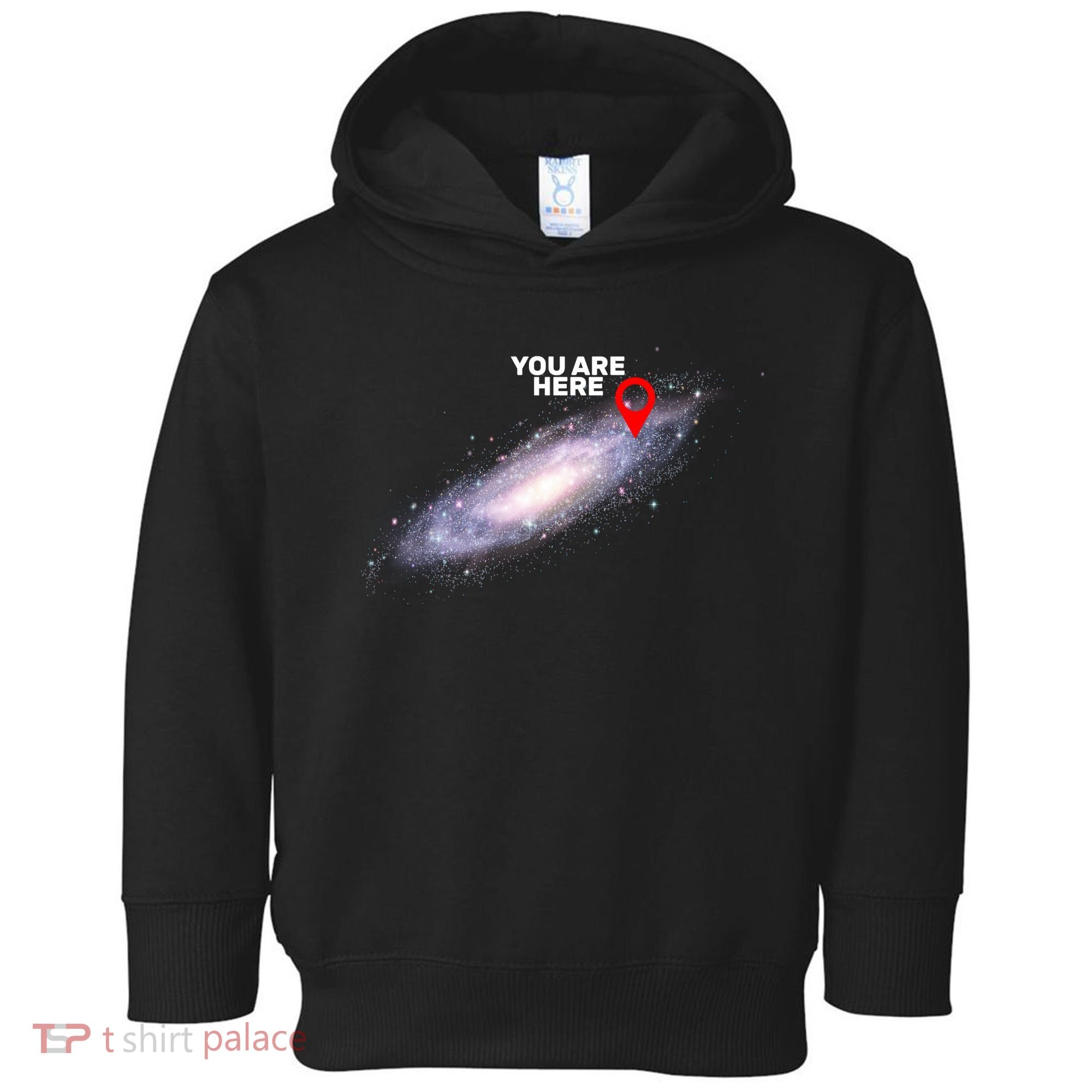 You are Here Galaxy Toddler Hoodie