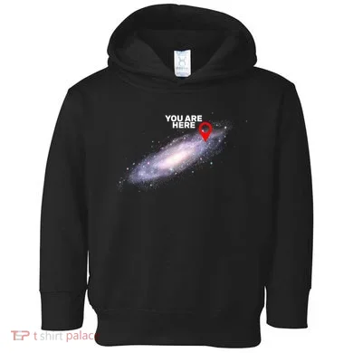 You are Here Galaxy Toddler Hoodie