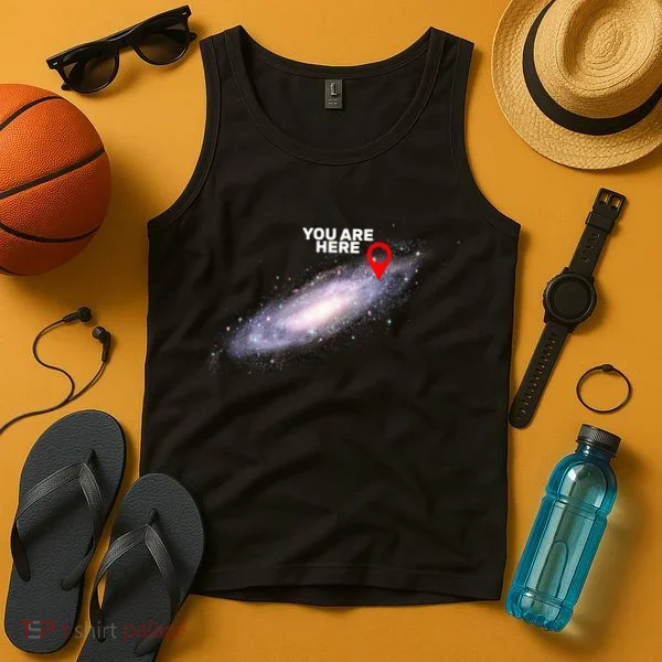 You are Here Galaxy Tank Top