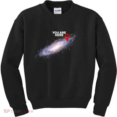 You are Here Galaxy Kids Sweatshirt