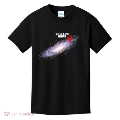 You are Here Galaxy Kids T-Shirt