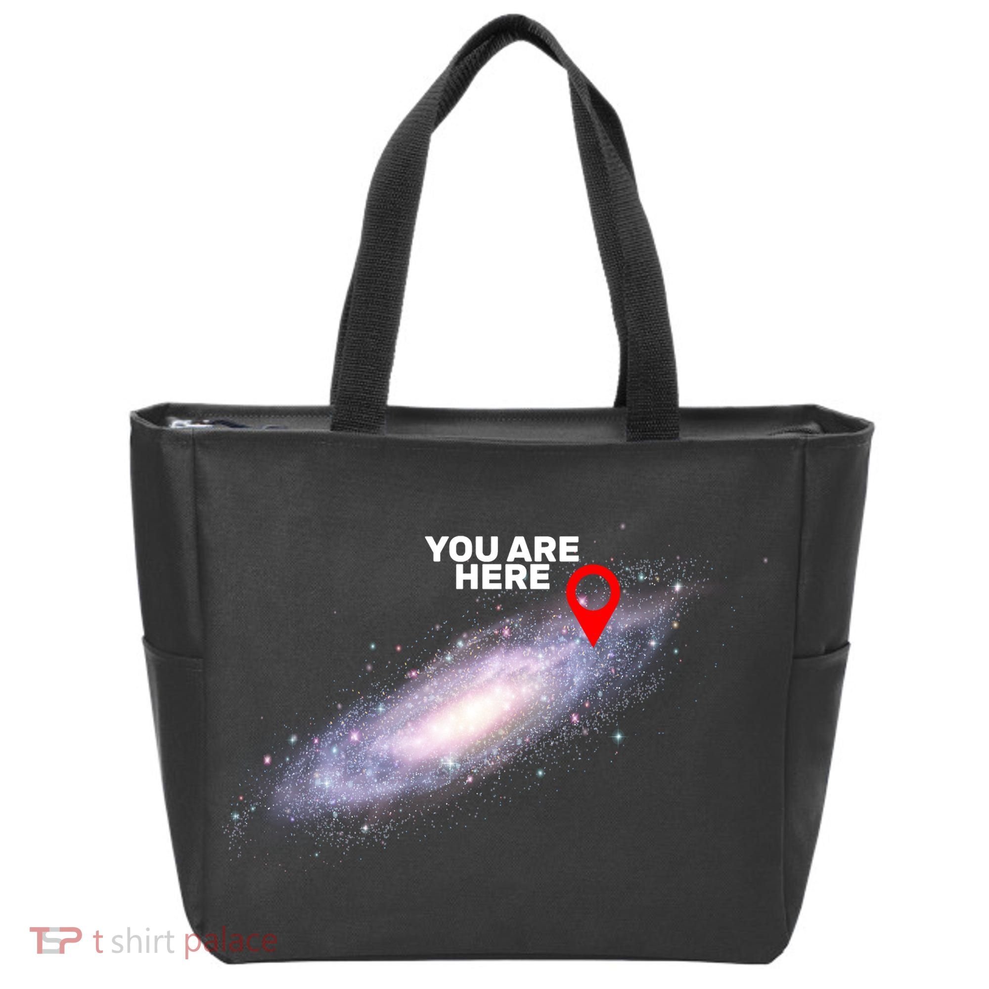 You are Here Galaxy Tote Bag