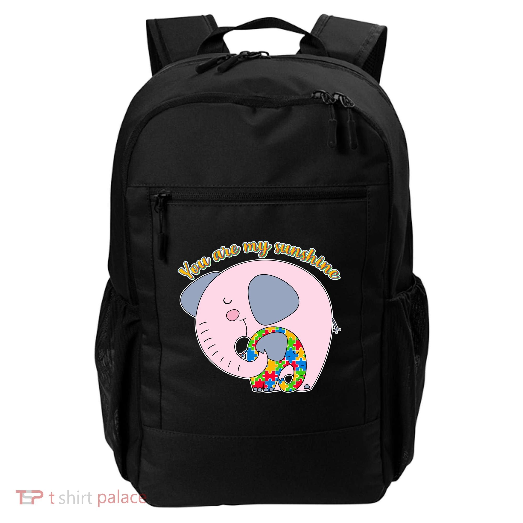 You Are My Sunshine Autism Awareness Backpack
