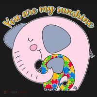 You Are My Sunshine Autism Awareness Backpack thumb 2