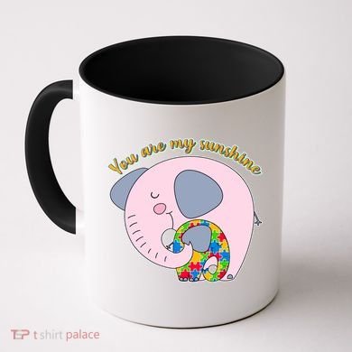 You Are My Sunshine Autism Awareness Coffee Mug
