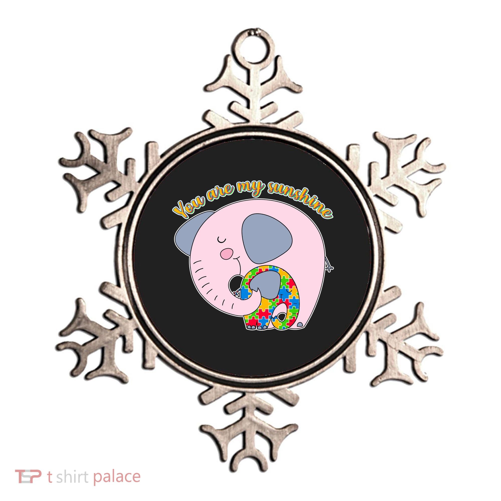 You Are My Sunshine Autism Awareness Ornament