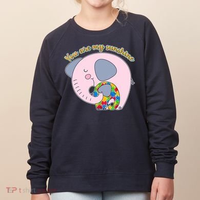 You Are My Sunshine Autism Awareness Women's Sweatshirt