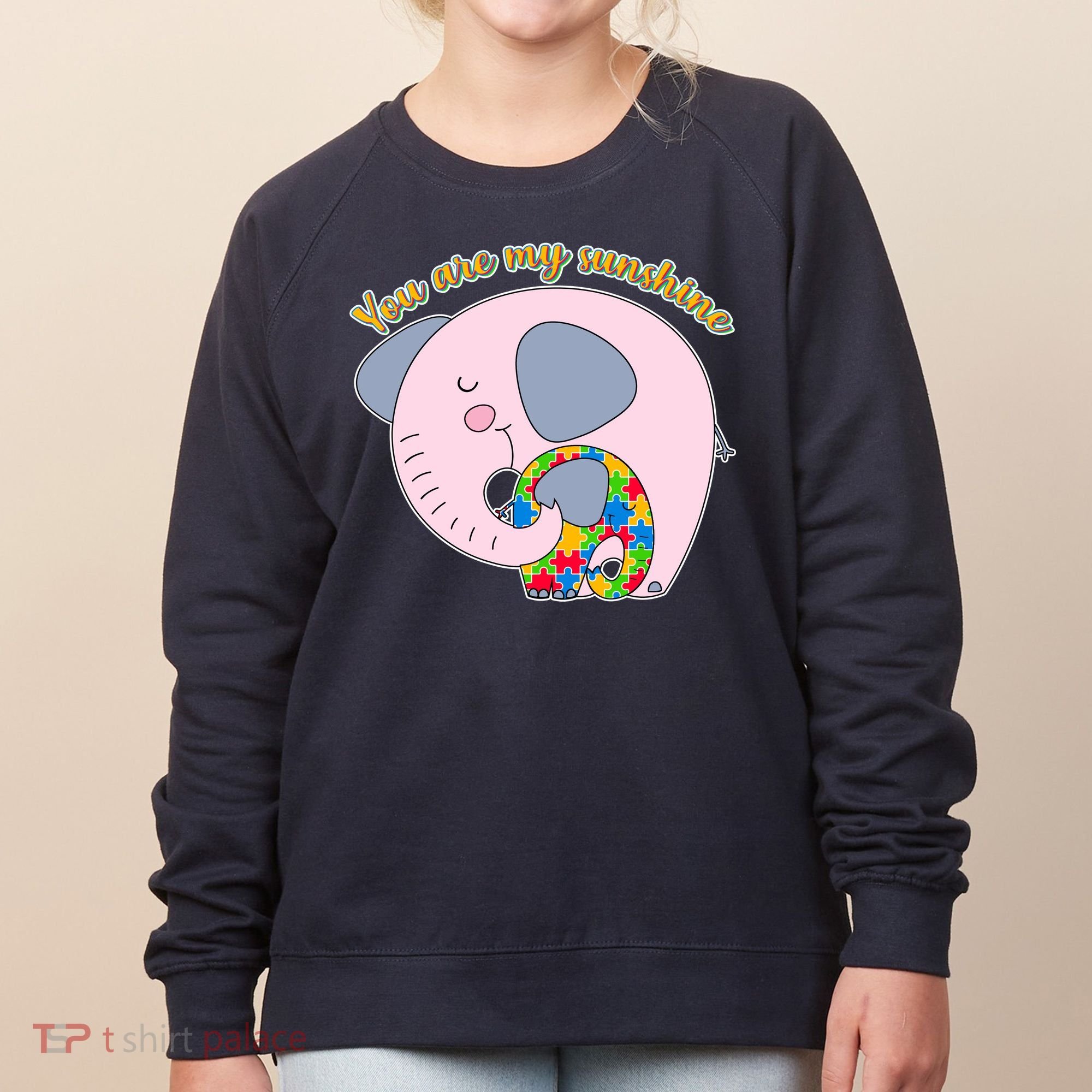 You Are My Sunshine Autism Awareness Women's Sweatshirt
